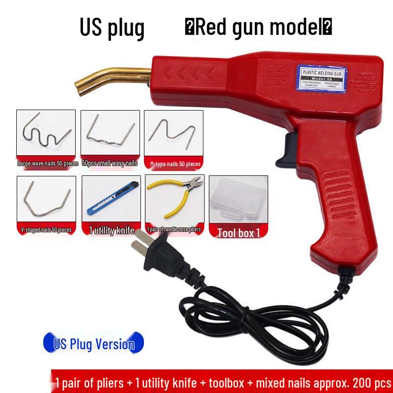 Plastic Bumper Repair Welding Gun & Rod Hot Melter
