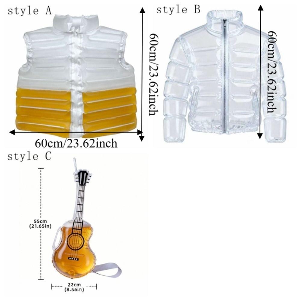Portable Beer-Filled Jacket Leak-proof Refillable Beverage Jacket Hilarious Cooler Vest Pools