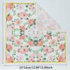 20Pcs Pink Flower Printed Napkins, Disposable 2 Layer Paper Napkins for Party Hotel Dinner Table DIY Decor