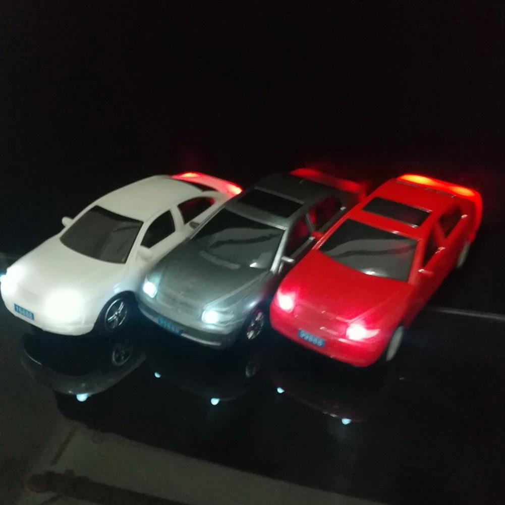 Sandtable Car Model Car 20mA Can Light Up Color Model Car Colors Random LEDs