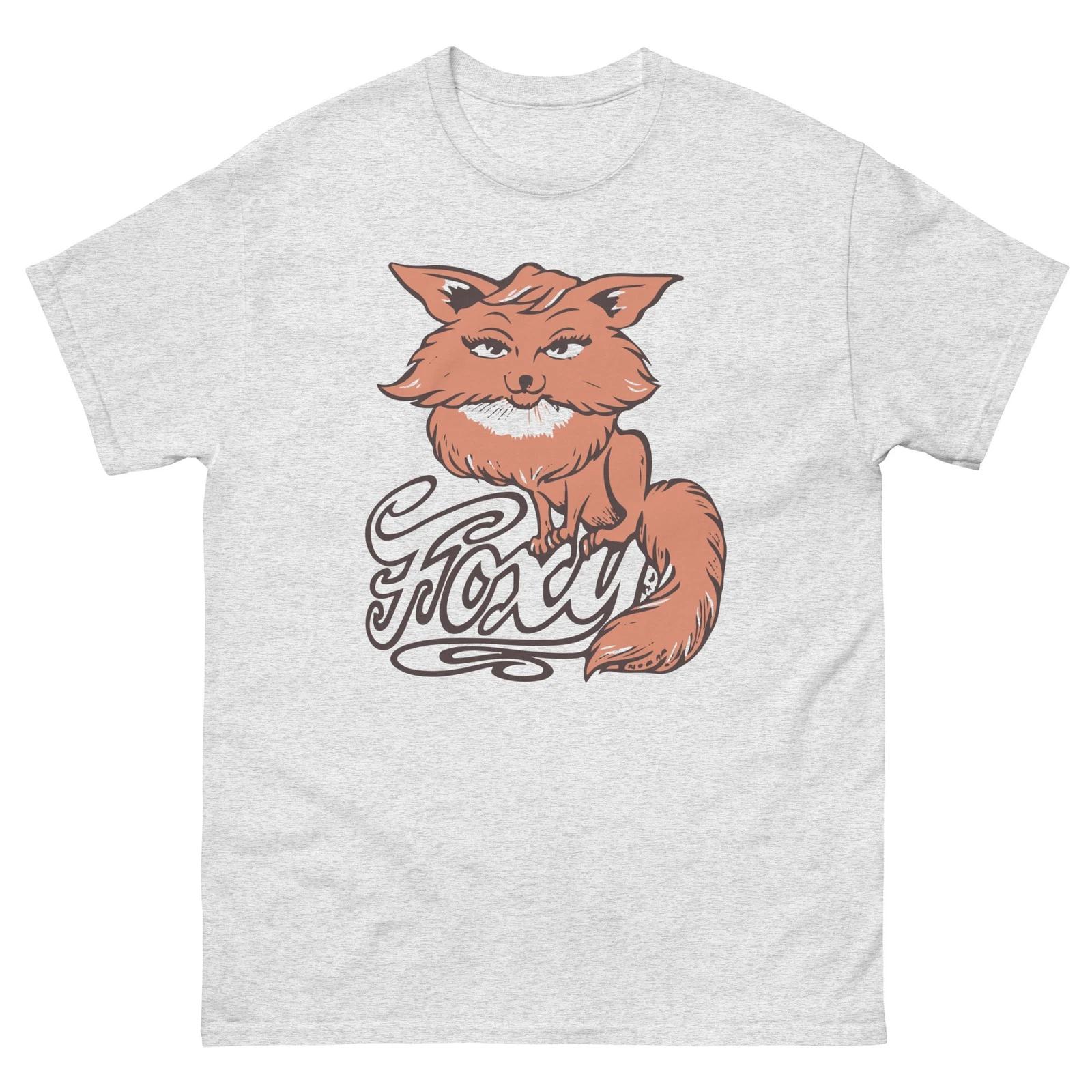 Foxy 70s Style Graphic Tee T Shirt Unisex classic tee M