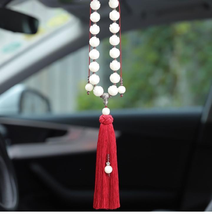 Bodhi Lotus Style Good Luck Car Pendant Ornament