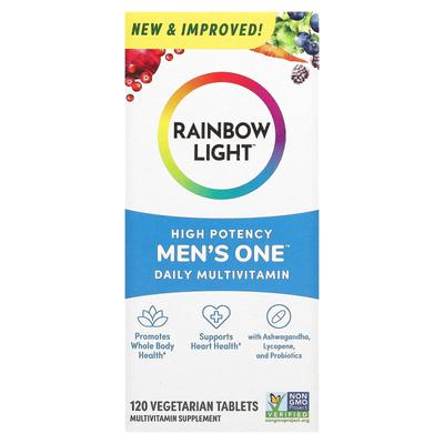 Rainbow Light, One Daily Multivitamin for Men, High Potency, 120 Veggie Tablets