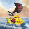 Ocean Pirate Ship Plastic 3D Model Building Blocks for Adults Boys Micro Mini Bricks Toys Kits Assemble Sailboat Wars
