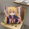 1pc Alice Rondo Anime Characters Pillow Case Fashion Square Pillowcase Bedroom Sofa Room Ins Decoration Leisure