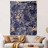 Abstract Blue and Beige Pattern Design Patterned Tapestry Home Decor, Suitable for Bedroom and Living Room, Gift