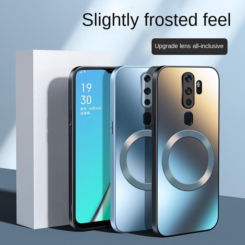 For OPPO A9 A5 2020 Case Hard Matte Magnetic Wireless Charging Protective Back Cover Case For OPPO A72 A92S A93 A93S A96 A97 A9