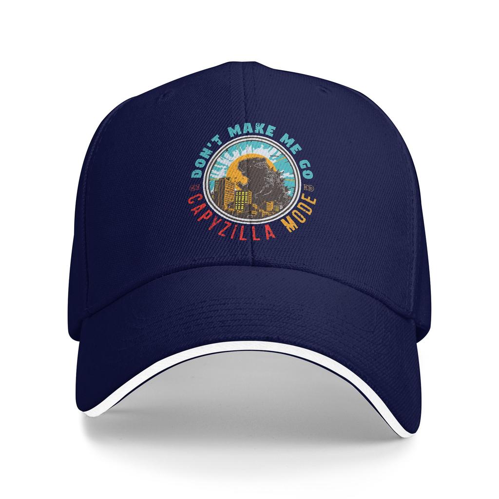 Dont Make Me Go Capyzilla Mod Casual Baseball Cap Summer  Trucker Hat Couple Women y2k Cool Baseball Caps