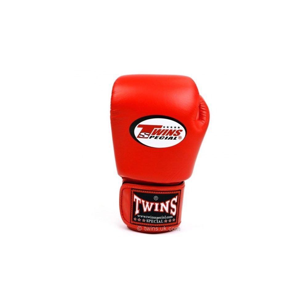 Twins Special Boxing Gloves Velcro 8 oz Red