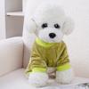 Pet Clothes Fruit Pattern Soft Cat Dog Clothes Four-legged Pyjamas Overalls Pet Supplies