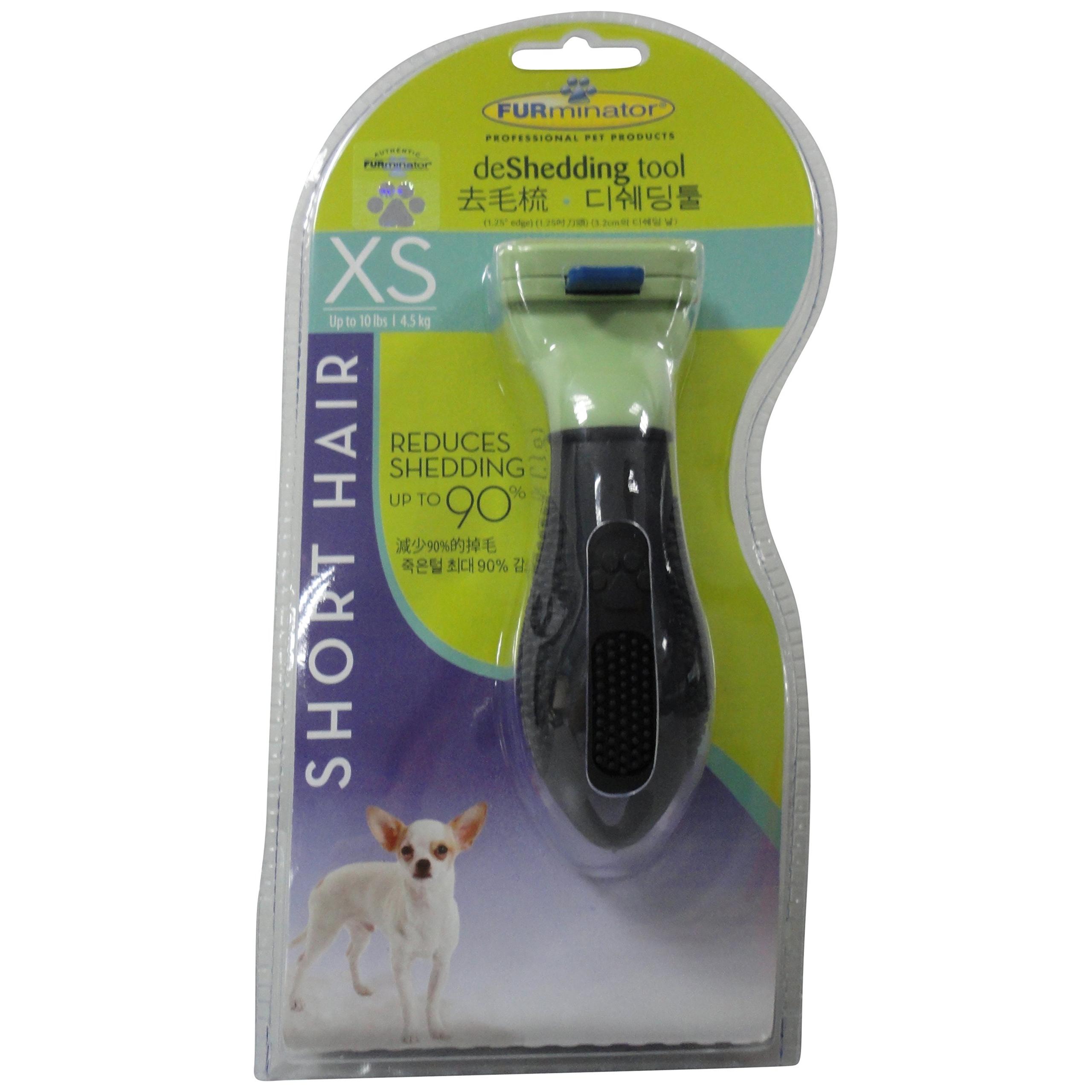 

Furminator Deshedding Tool for Extra Small Short-Haired Dogs