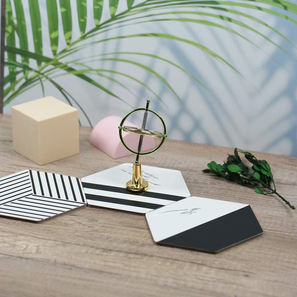 Joytech Precision Gyroscope Kill Time Metal Spinner Balance Toy JA01 Golden Anti-Gravity