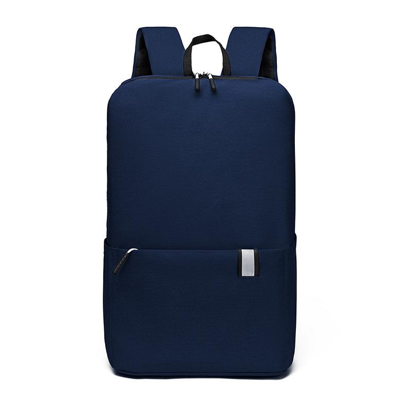 

Разноцветные рюкзаки для мальчиков и девочек, модные школьные ранцы для учеников средней школы и рюкзаки для студентов в кампусе One size тёмно-синий