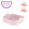 Air Fryer Silicone Pot Grill Pan Reusable Silicone Pot Baking Basket Baking Tool Tray Multifunctional Silicone Pad Accessories