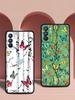 Butterfly Design Phone Case For Oppo Reno 13 12 11 10 7 F Find X5 X6 A98 A80 A79 A78 A57 A54 A31 A17 Pro 5G Soft TPU Cover Capas