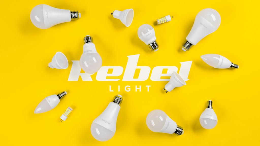 LED lamp bulb 7W GU10 540lm 3000K Rebel