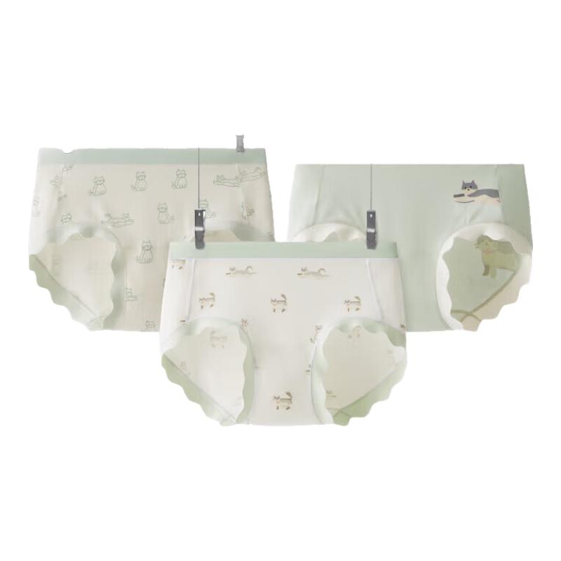 Bananain 301C Pet Theme Women's Modal Briefs 3-Pack