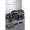 1/28 BENZ  X-CLASS 6X6 Camping Off-road Vehicle Alloy Car Model Sound and Light Children's Toy Collectibles Birthday gift
