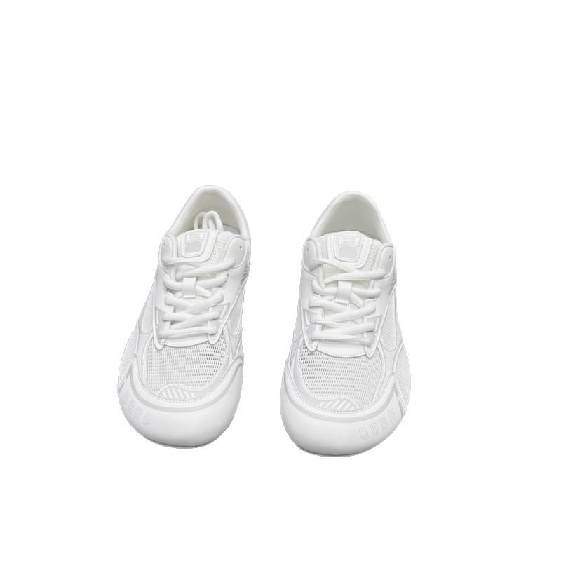 Korean version of platform casual breathable mesh German training shoes women's 2025 summer new versatile fashion sports fashion board shoes