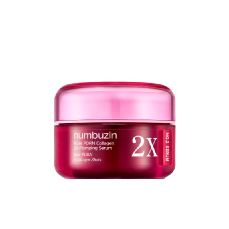 NUMBUZIN / No.2 Gül PDRN Kolajen Dolgunlaştırıcı Serum 30ml + Serum 2X 30ml Set / Lifting & Parlaklık / Kore'de Üretilmiştir