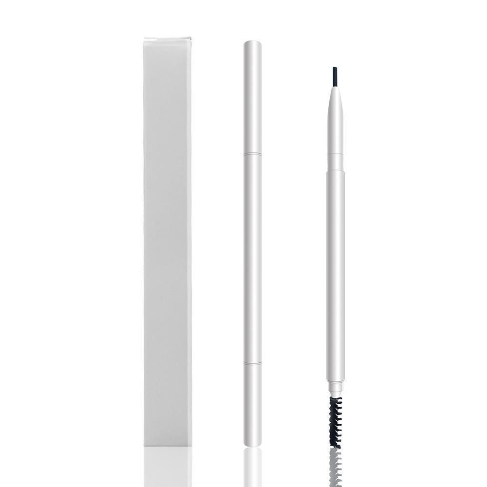 6-Color Dual-Ended Rotating Waterproof Eyebrow Pencil - Sweatproof, Long-lasting, Smudge-proof Bestseller