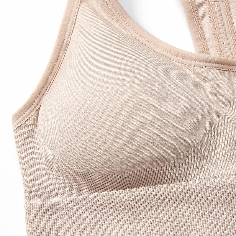 Women Sports Bra Push Up Crop Top Female Slim Fitness Bras Athletic Sportswear Sexy Running Bra Cross Bandage Sport Bra