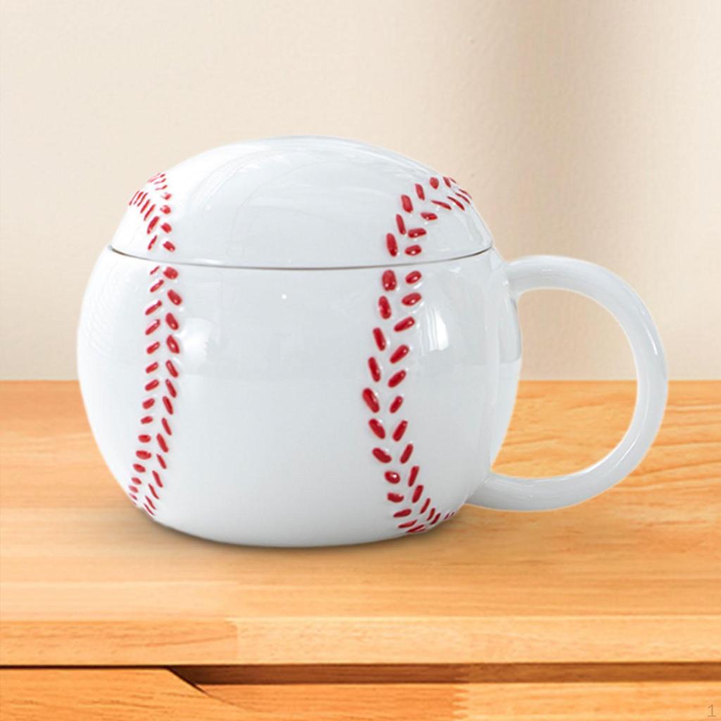 Ceramic Coffee Mug Baseball Birthday Gifts Funny Soccer Espresso Cup for Bakery Home Living