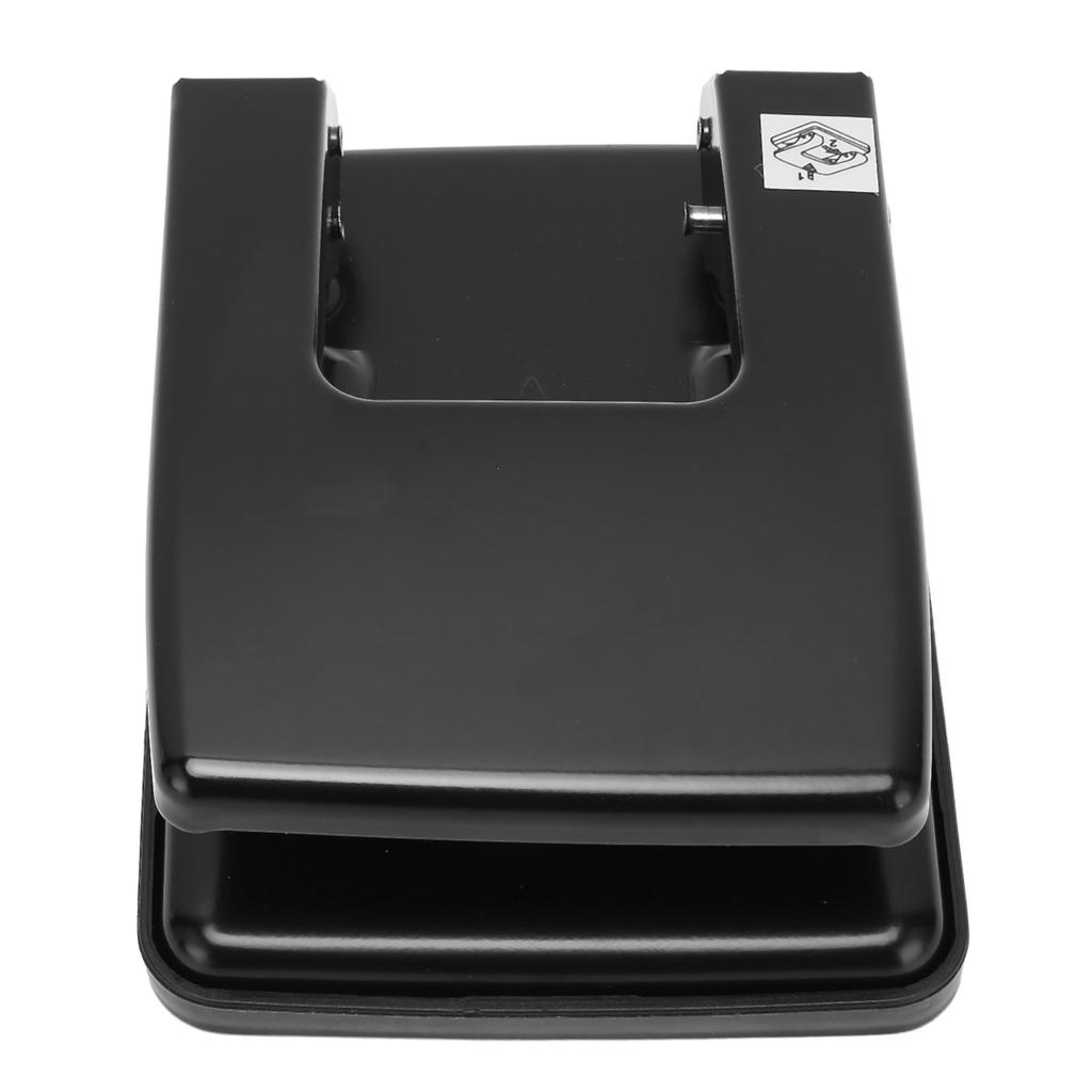 2 Hole Paper Punch 40 Sheet Punch Capacity Metal Hole Puncher with Alignment Guide for Notebook Scra