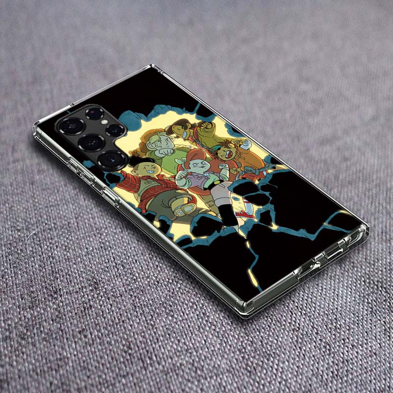 

L-Lumberjanes Phone Case For Samsung Galaxy S24 S23 S21 S20 FE S22 S26 Ultra S25 Edge S10 Plus Cover Clear TPU Capa Shell Coque Samsung S20 Plus