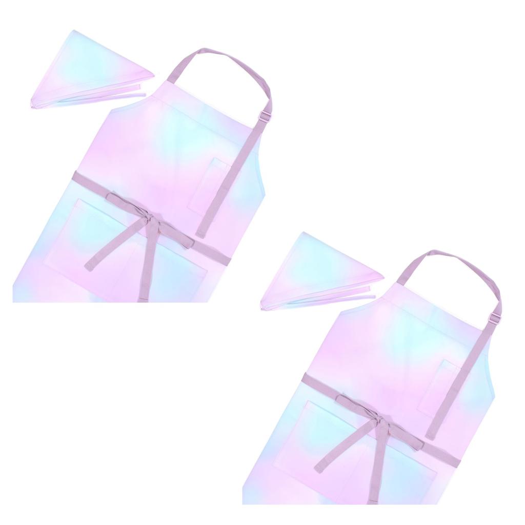 COLORFUL CANDY STYLE Apron with Triangle No Aurora Set of Cute Elementary Triangle Just Put It NP103722 (150~Free Size) Bandage, Water-Repellent,