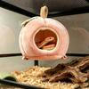 Fruit-Shaped Reptile Hide Soft Terrarium Decor Space-Saving for Snake Owners