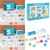 Wooden Educational Math Toy For Kids With Number Matching And Basic Addition Learning