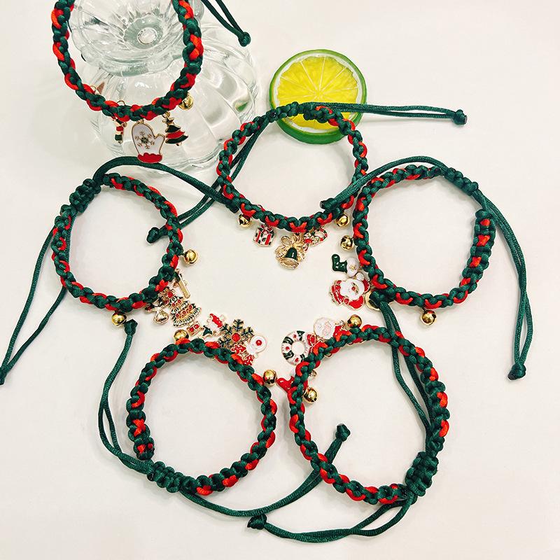 Christmas Themed Pet Collars Cat Necklaces Puppy Creative Cute Santa Claus Snowman Snowflakes Reindeer Decorations