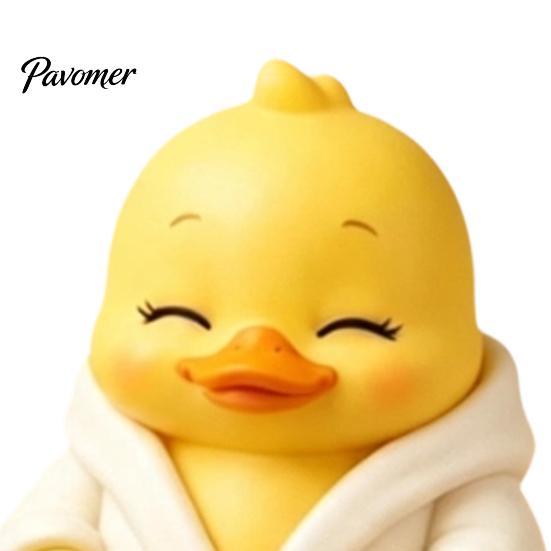 Yellow Duck Resin Ornament Emotional Support Figurine, Ornament, Handmade Animal Figure Cute Statue for Home Office Desk Decor Artistic Decoration