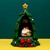 Creative Resin Santa Claus Night Light  Decorative Star Table Lamp for Home Holiday Décor  Practical Festive Accent Piece