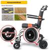 Portable Lightweight Travel Push Chair Foldable Self Propel Wheelchair