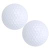 10 Pièces Balles de Pratique de Golf Double Couche Balles d'Entraînement au Putting Souples Accessoire de Golf