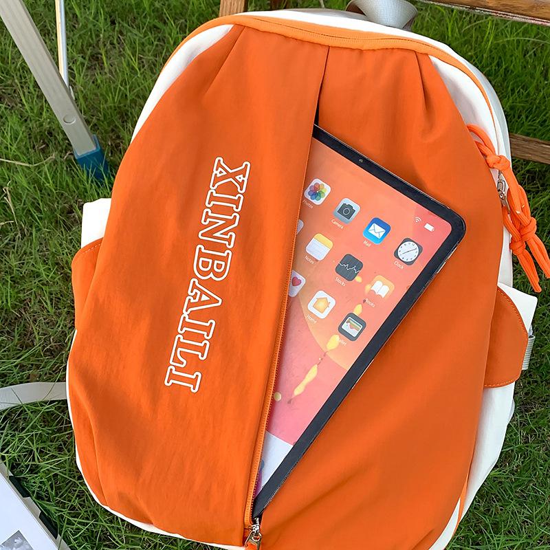 Fashion Casual High Quality Large Capacity Men's and Women's Backpacks Summer New Middle and High School Student Bags School Bags Shoulder Back