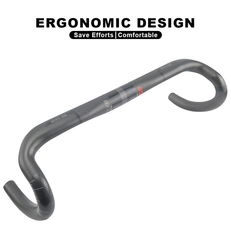 RXL SL 31,8 mm Carbon Rennrad Lenker 380/400/420/440 mm UD Matt Externe Zugführung Rennrad Lenker