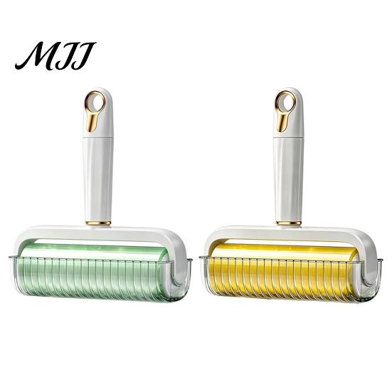 Pet Hair Removal Kit Sticky Lint Roller for Dust Cleaning, Remover with Widened Extra Sofa Adhesive Sheets and Ergonomic Handle Clothes Bed Furniture