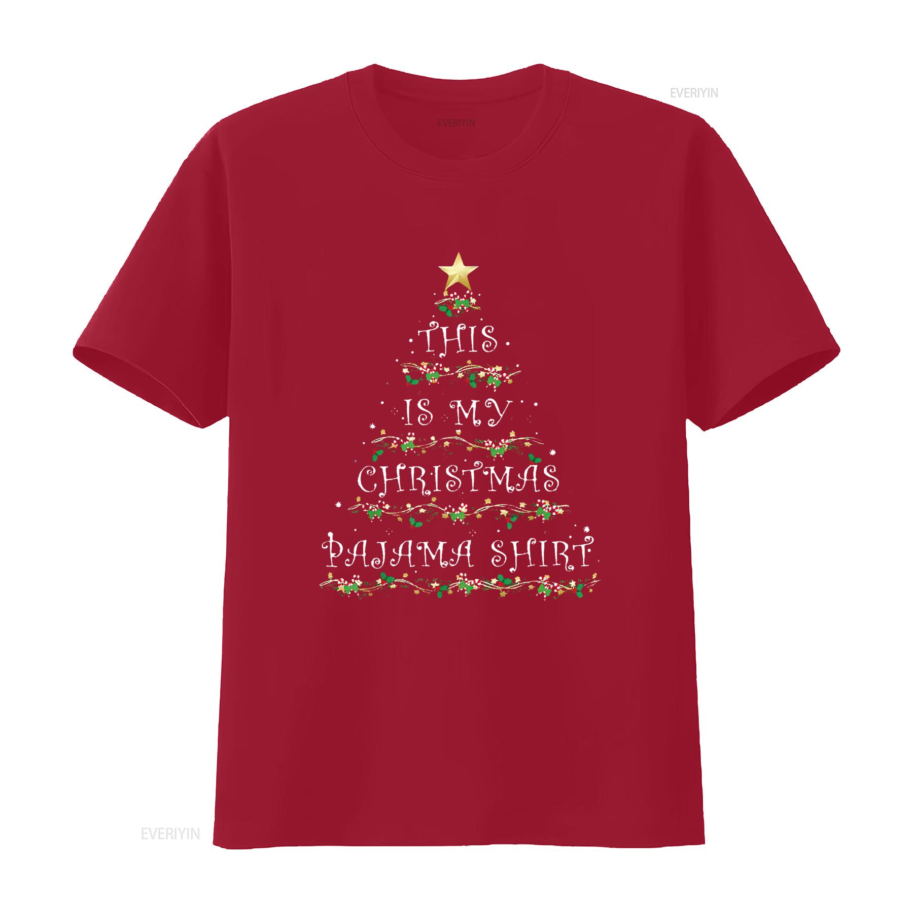 

Mens This Is My Christmas Pajama T Shirt Tree Black Medium vintage Washed Comfortable Top For Everyday Wear homme Versatile S