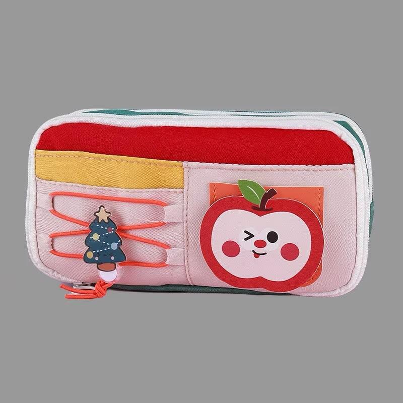 Balakapi Feng Stylish Large Capacity Girls' Primary School Pencil Case