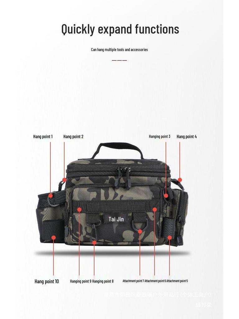 Multi-functional Waterproof Fishing Gear Storage Waist Pack