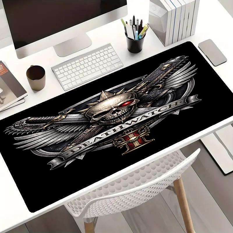 Warhammer 40k Thema Mauspads, Rutschfeste Gummiunterseite, Multifunktionales Büro- & Heimdekor, Perfekt für die Personalisierung des Arbeitsplatzes.