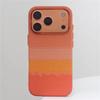Orange Carbonfaser-Textur Legierungslinse Stark für Magsafe Handyhülle für iPhone 17 Pro Max Magnetisch Stoßfest Harte PC-Abdeckung