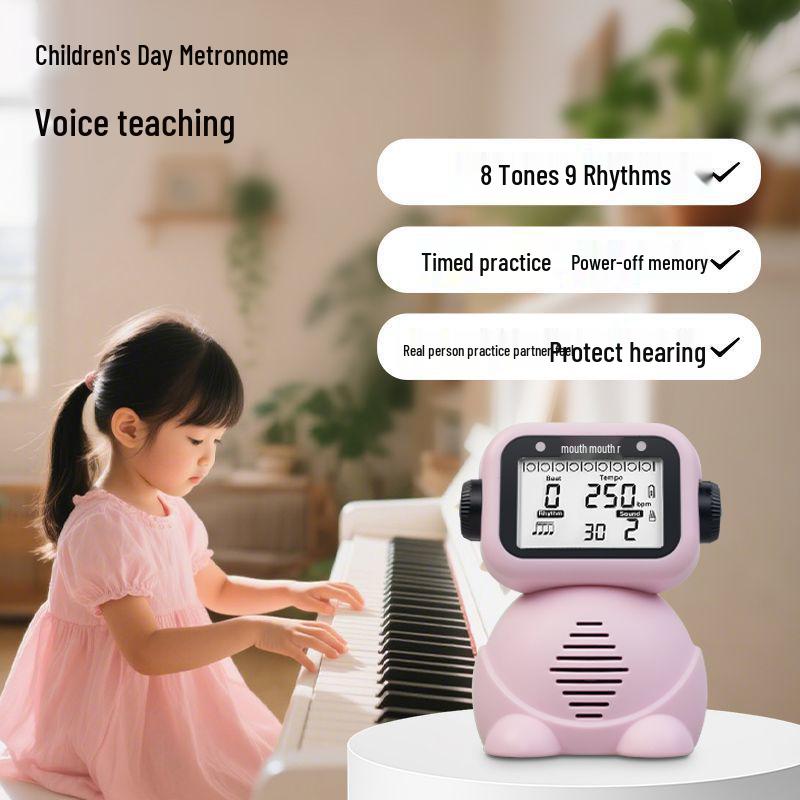 Human Voice Metronome JM93 for Piano, Guitar, Guzheng, Drum - Universal Music Rhythm Device