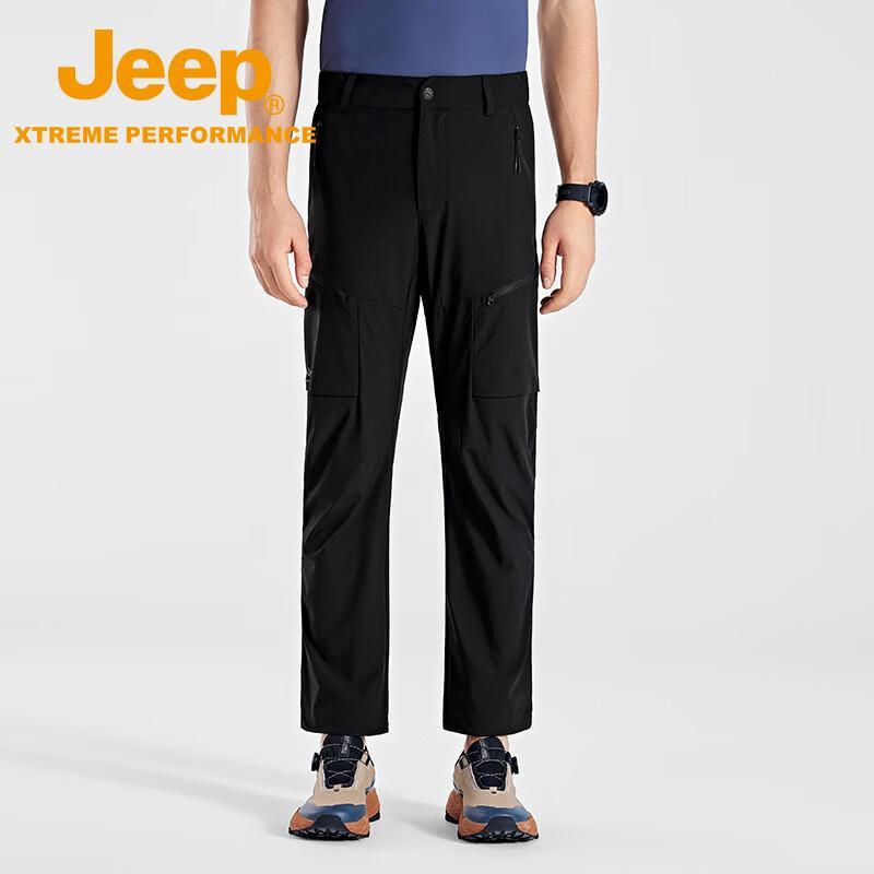Jeep Men s Water-Repellent UPF50+ Hiking Pants 2XL