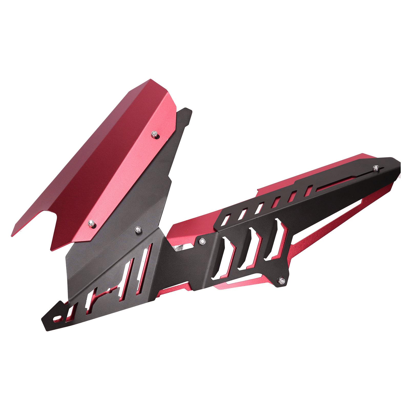 

Rear Fender Chain Guard Cover CNC Aluminum Alloy Fit for Yamaha YZF R25 YZF R3 MT 25 MT 03(Red )