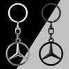 1Pcs 3D Metal Car Keychain Keyring Key Holder Couple Gifts Pendant For Mercedes-Benz V177 W247 W176 W177 W207 W203 W204 GLA GLC X253 GLK GLA Class