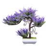 Bonsai Tree With Pot Artificial Plant Decoration For Home Office Desk Windowsill